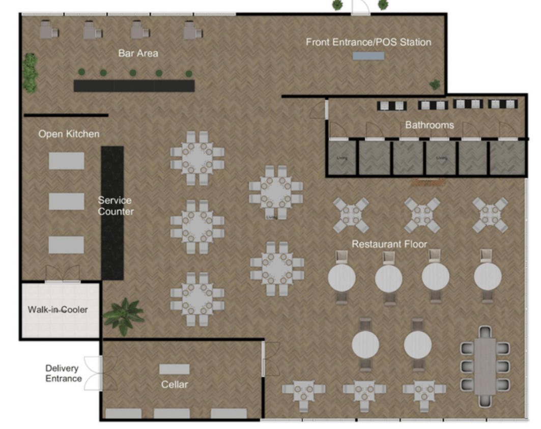 6 Restaurant Floor Plan Ideas &amp; Layouts With Examples
